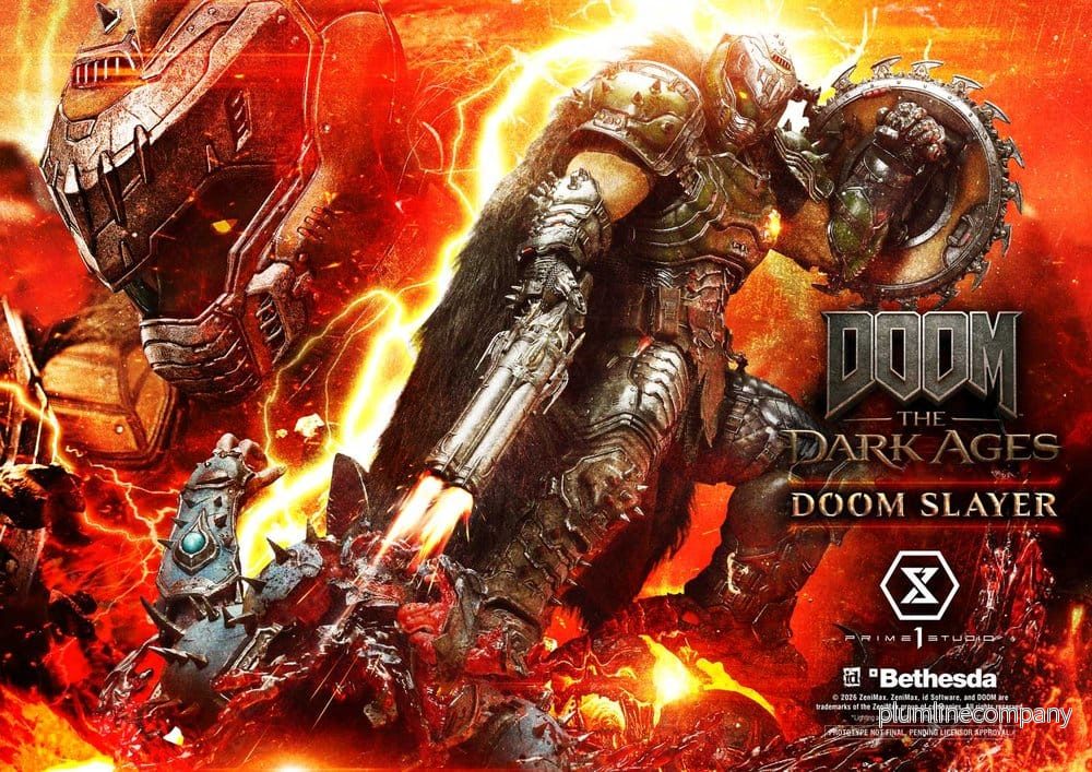 DOOM: The Dark Ages Ultimate Premium Masterline Series Statue 1/4 DOOM Slayer 77 cm - Bild 2