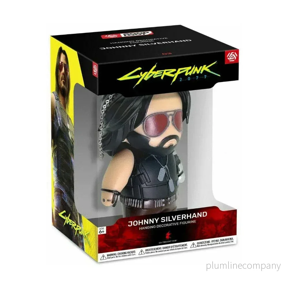 Cyberpunk 2077 Hängande Figur Johnny Silverhand 10 cm - Bild 3