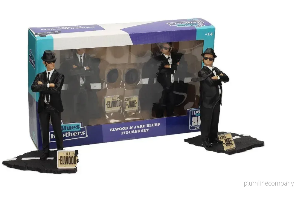 Blues Brothers Figurer 2-Pack - Jake & Elwood 18 cm - Bild 3