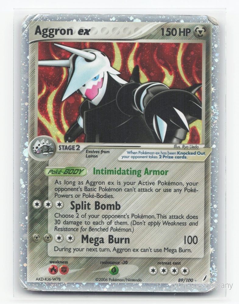 Aggron ex 89/100 – Crystal Guardians Aggron ex 89/100 – Crystal Guardians