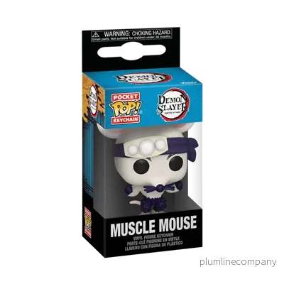 Funko POP Nyckelring: Demon Slayer - Muscle Mouse - Bild 2