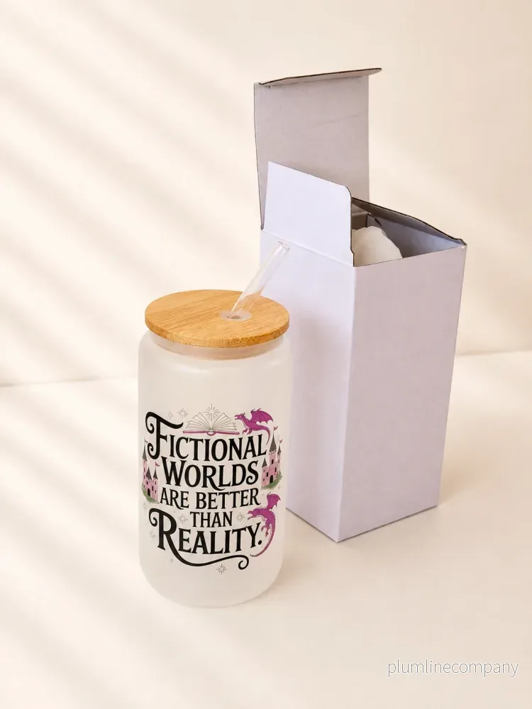 Fictional worlds are better than reality - glasmugg från the cute cloud - Bild 2
