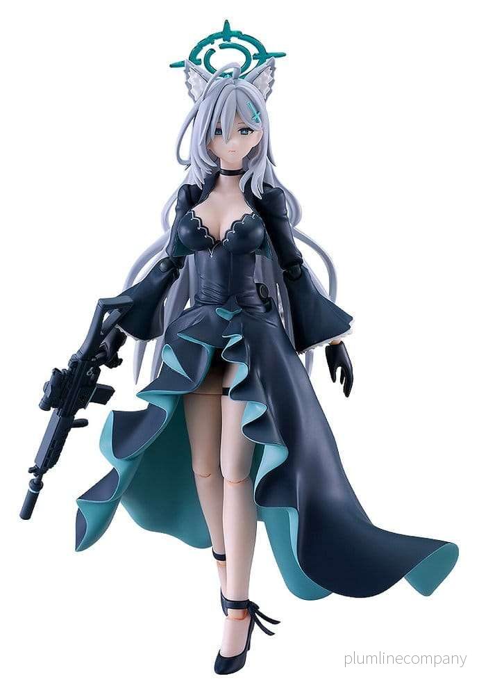Blue Archive figma actionfigur Shiroko*Terror 15 cm Blue Archive figma actionfigur Shiroko*Terror 15 cm