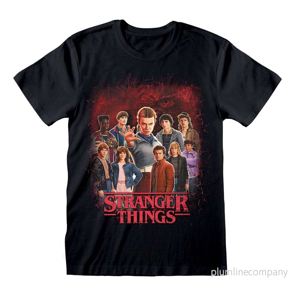 Stranger Things T-shirt – Group of all Characters