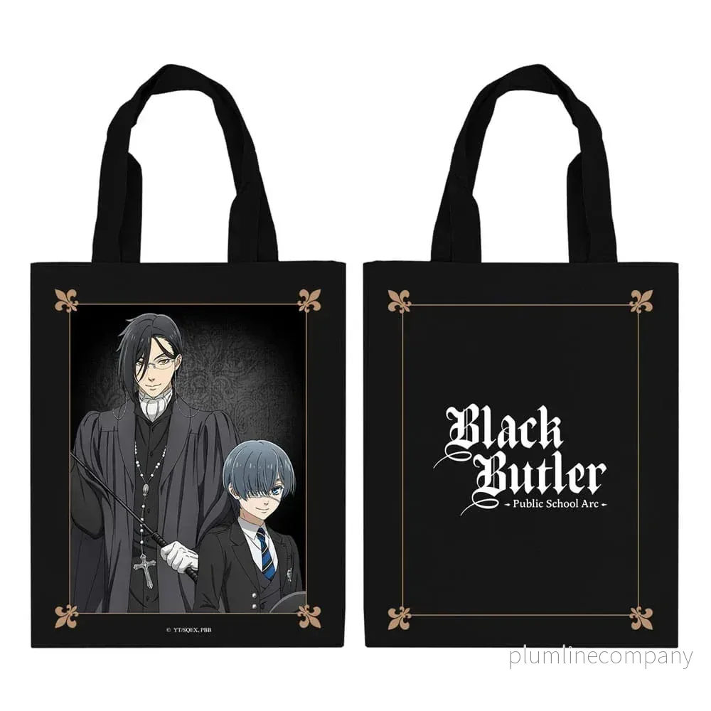 Black Butler Tote Bag Ciel & Sebastian Black Butler Tote Bag Ciel & Sebastian