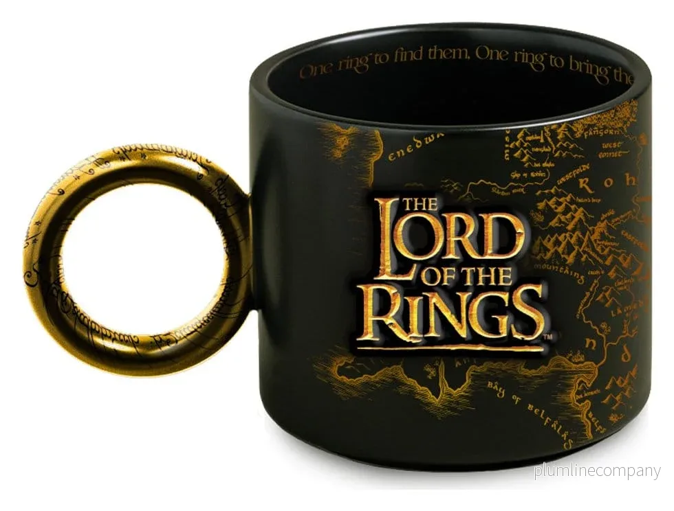 The Lord of the Rings 3D-mugg 350 ml – exklusiv dolomitmugg med präglade detaljer och unik form The Lord of the Rings 3D-mugg 350 ml – exklusiv dolomitmugg med präglade detaljer och unik form
