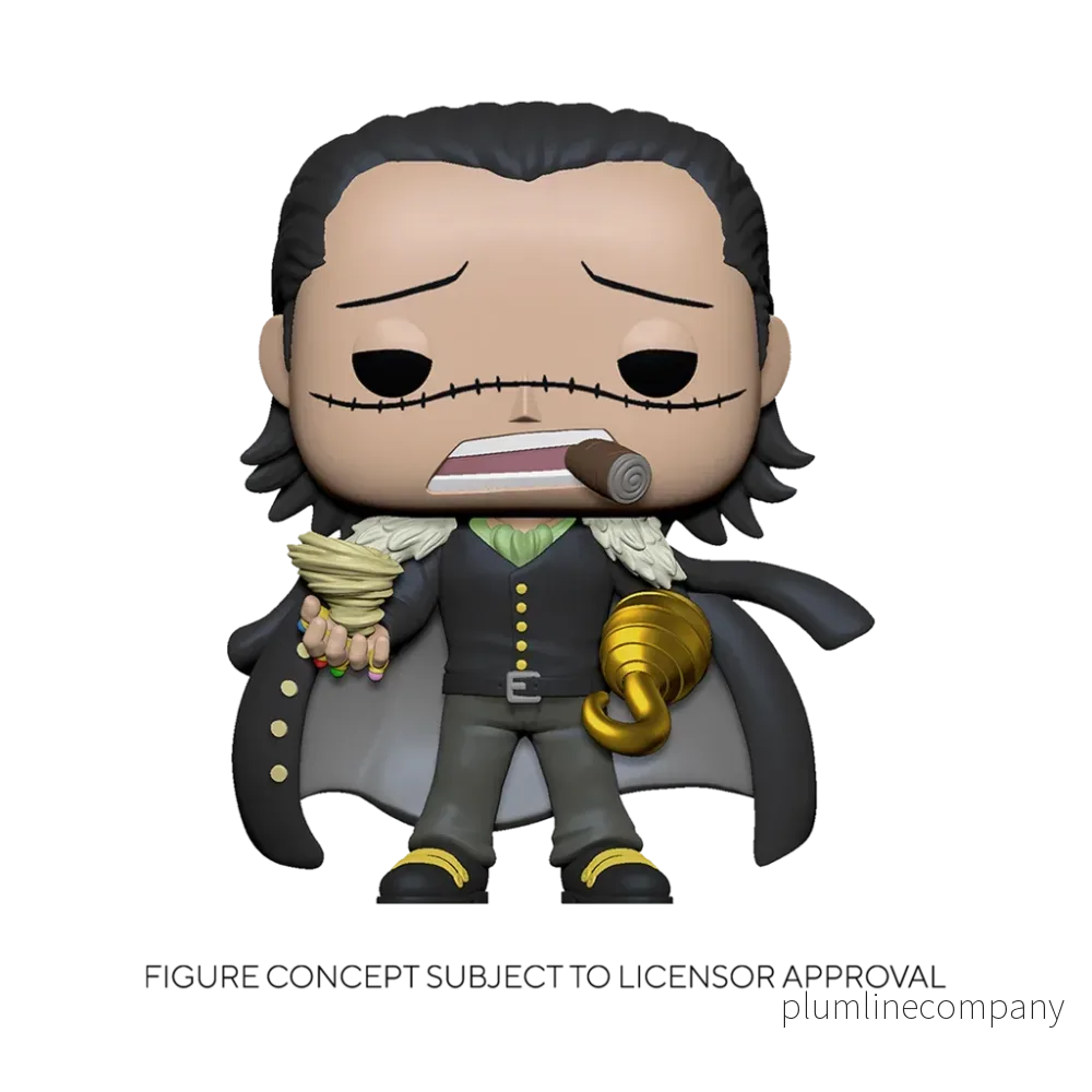 Funko POP Animation One Piece - Crocodile Figur 10 cm