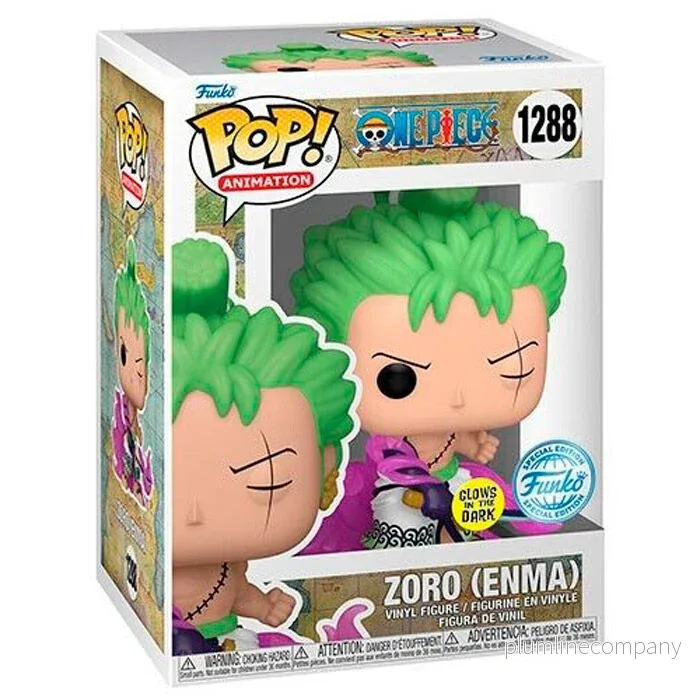 POP Figur One Piece Zoro Enma Exklusiv – Samlarobjekt för fans POP Figur One Piece Zoro Enma Exklusiv – Samlarobjekt för fans