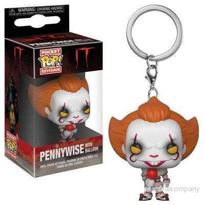 Stephen King’s It (2017) Pocket POP! Vinyl-nyckelring Pennywise med ballong, 4 cm Stephen King’s It (2017) Pocket POP! Vinyl-nyckelring Pennywise med ballong, 4 cm