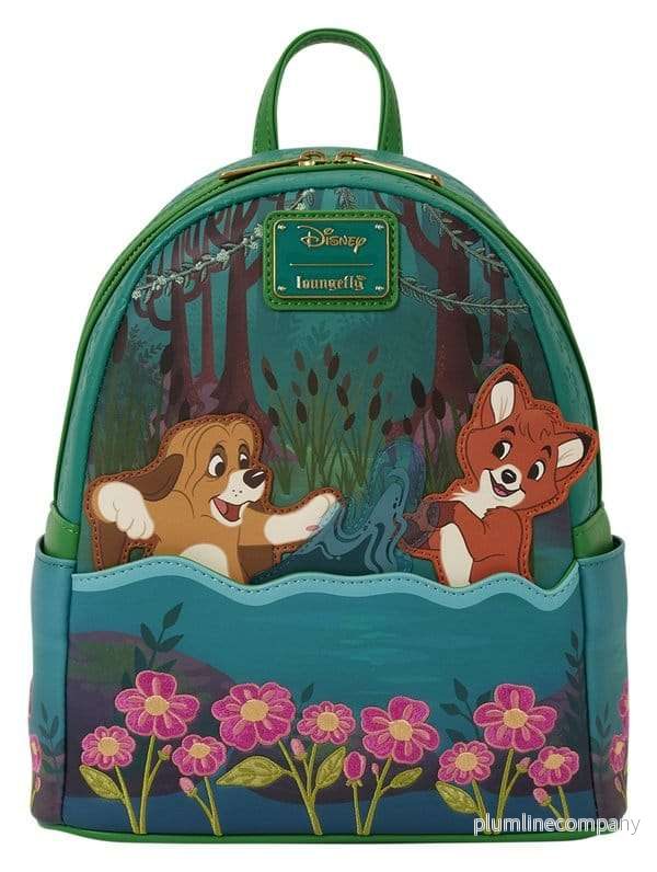 Disney by Loungefly miniryggsäck The Fox and the Hound Disney by Loungefly miniryggsäck The Fox and the Hound