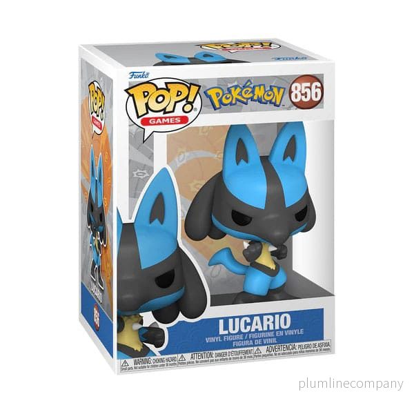 Pokémon POP! Spelfigur Lucario (EMEA), 9 cm - Bild 2