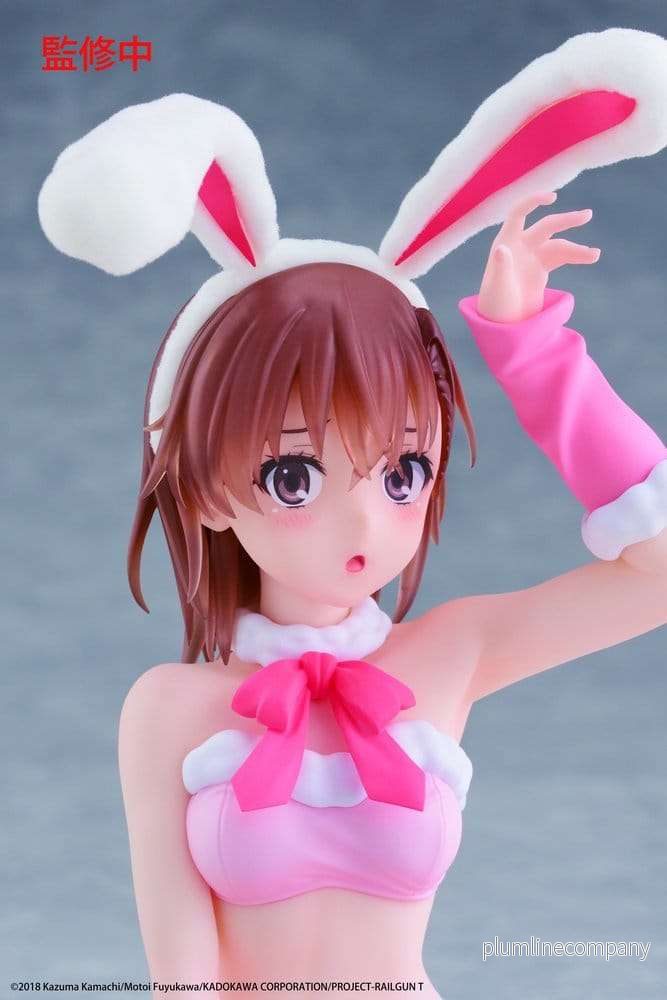 A Certain Scientific Railgun Moflock PVC-figur Mikoto Misaka (Fluffy Bunny Ver.) 13 cm - Bild 3