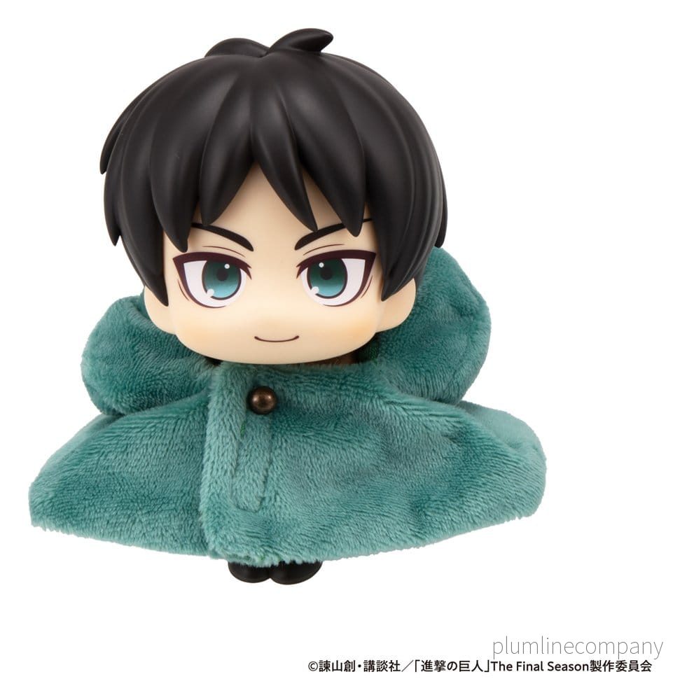 Attack on Titan Look Up Manteltillbehör för Look Up PVC-figurer Manteln från Scoutregementet 12 cm
