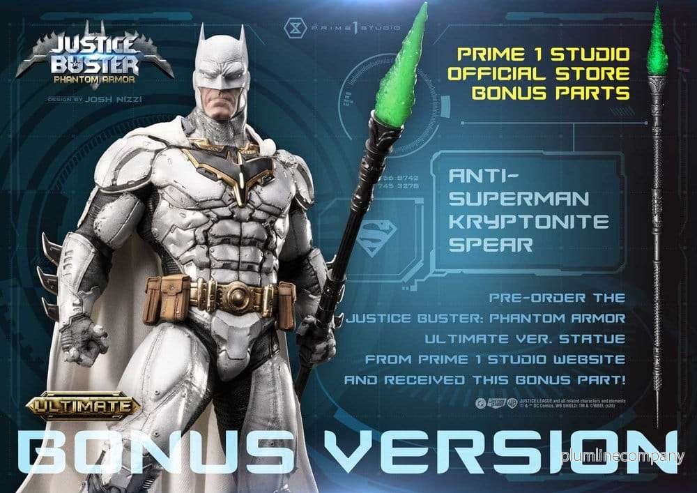 DC Comics Ultimate Museum Masterline-statyn Justice Buster: Phantom Armor (Design By Josh Nizzi) Ultimate Bonus Version 88 cm - Bild 3