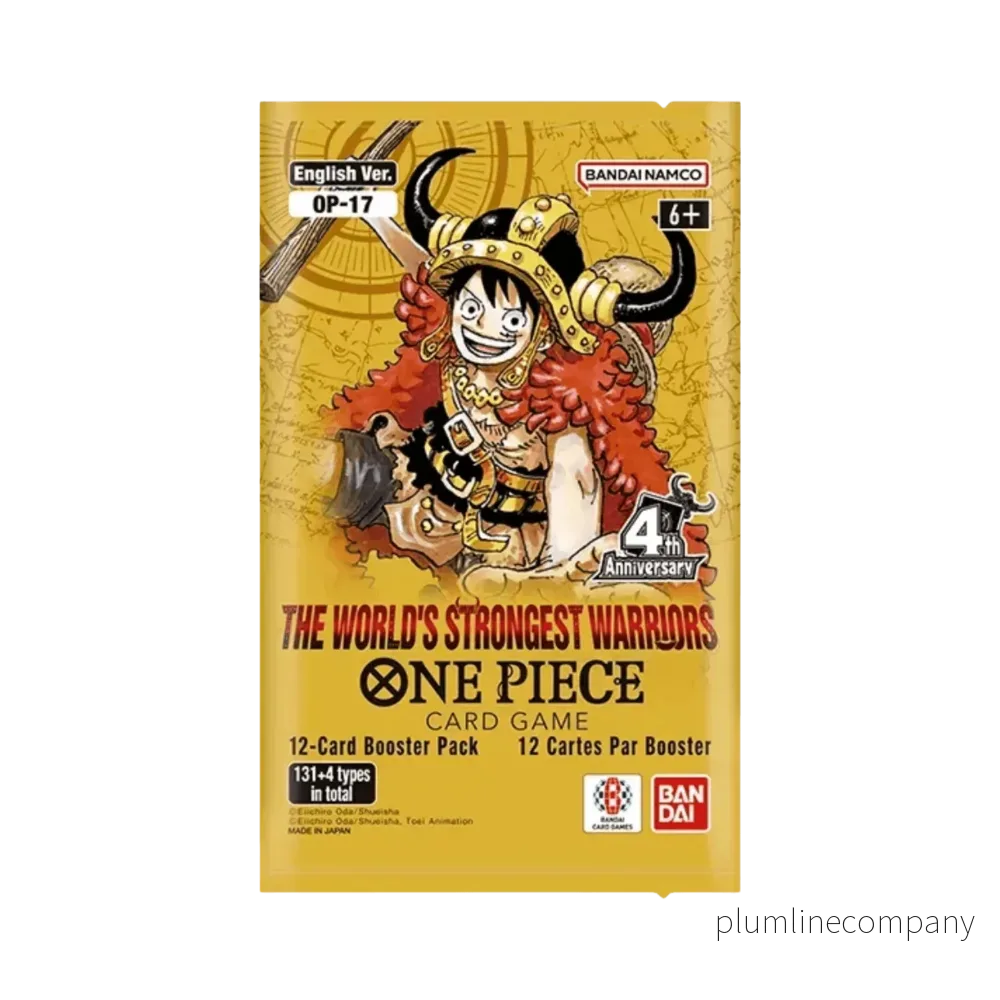 One Piece TCG OP17: The World’s Strongest Warriors Booster Pack