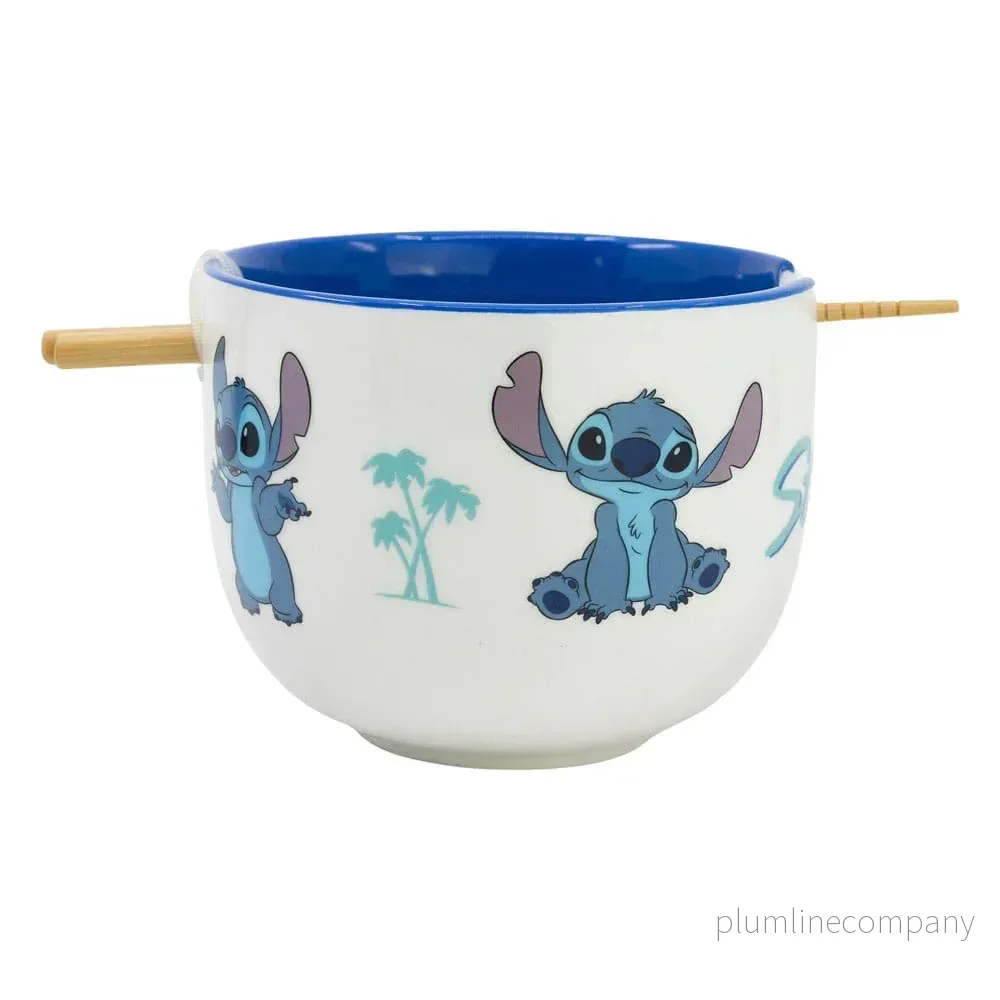 Lilo & Stitch Ramen Skål med Ätpinnar - Bild 3