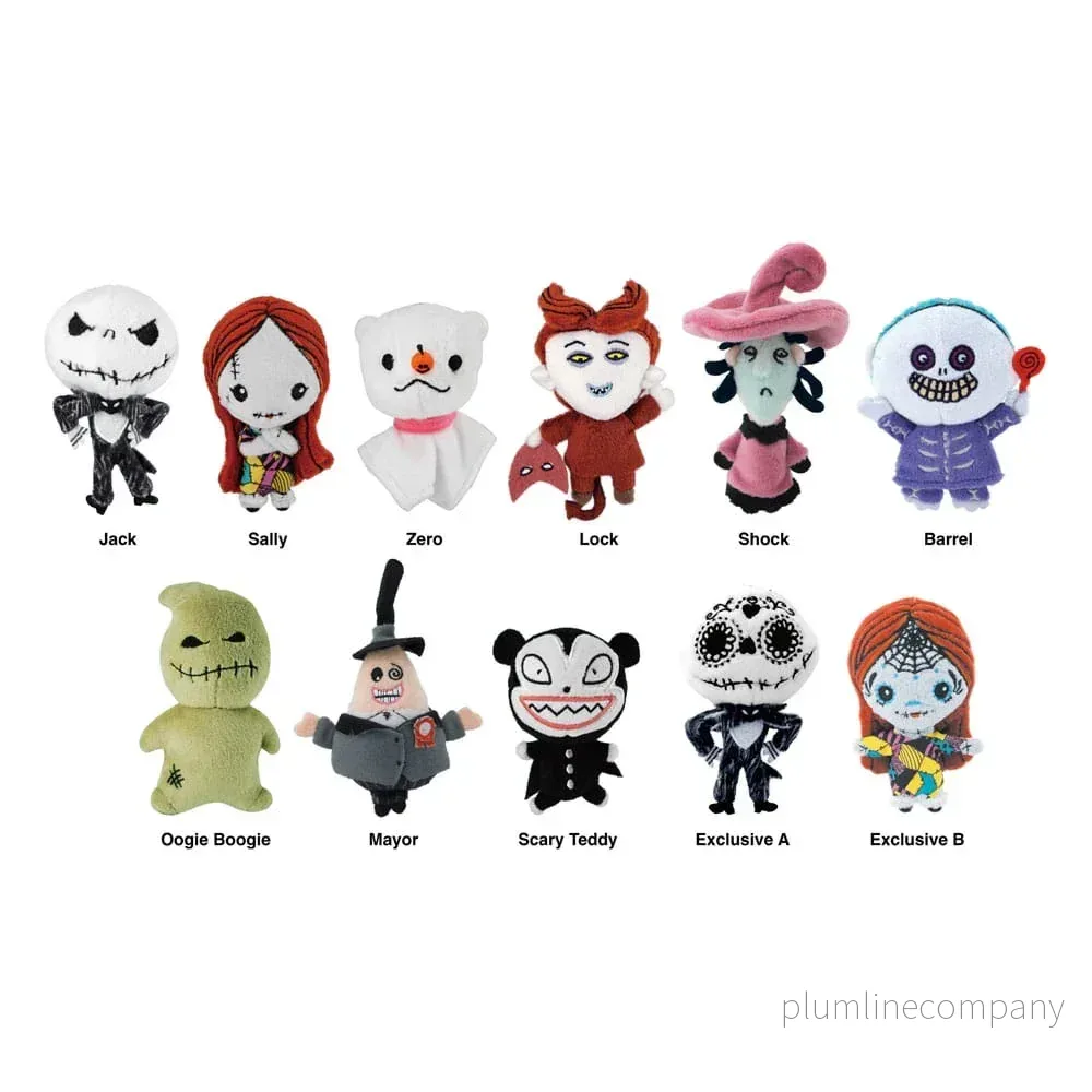 Nightmare Before Christmas Gosedjur Bag Clips Display (24) Nightmare Before Christmas Gosedjur Bag Clips Display (24)