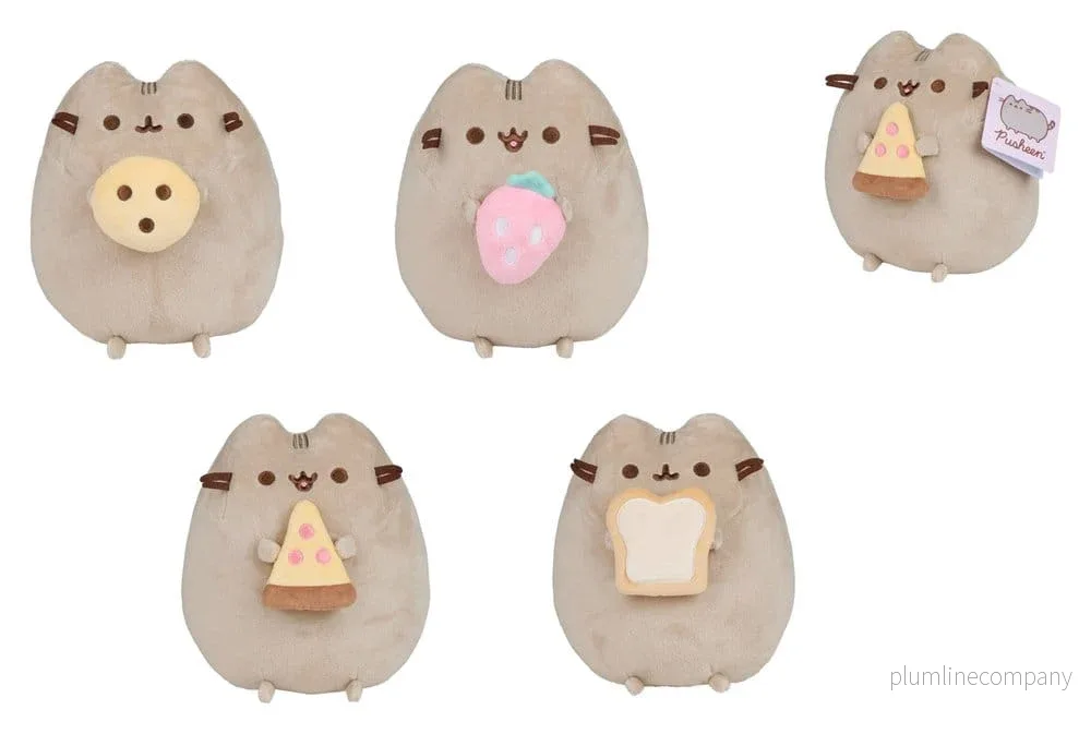 Pusheen gosedjur Snacking Sortiment (4) 25 cm Pusheen gosedjur Snacking Sortiment (4) 25 cm