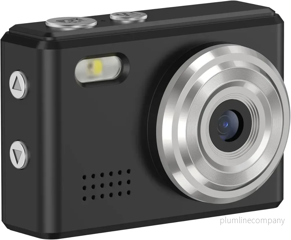 NÖRDIC Mini digitalkamera med nyckelring, tiny pixel HD 1080p retro 0,96″ skärm