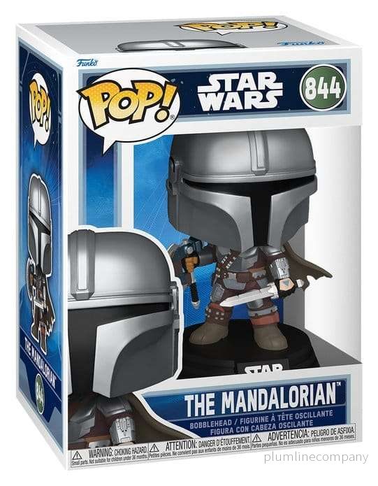 Star Wars: The Mandalorian and Grogu POP! figur The Mandalorian (Dual Wield) 9 cm - Bild 3