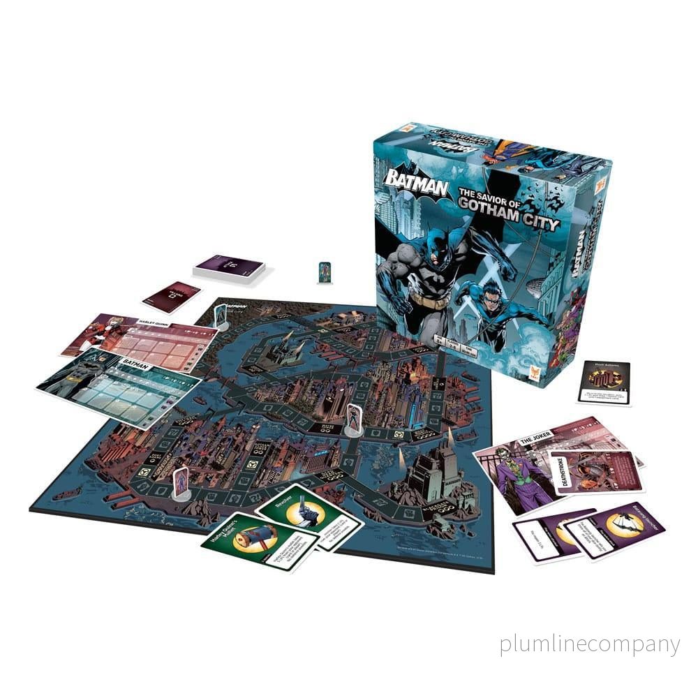 DC Comics Brädspel Batman: Räddaren av Gotham City – Engelsk Version DC Comics Brädspel Batman: Räddaren av Gotham City – Engelsk Version