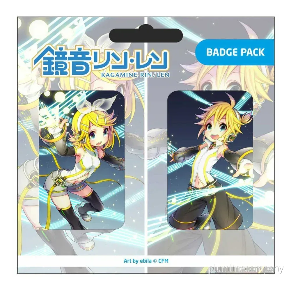Hatsune Miku Pin Badges 2-Pack Set C - Bild 2
