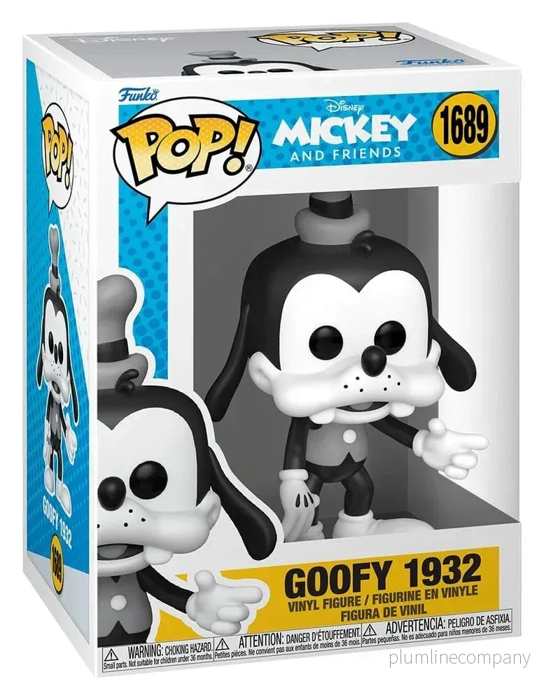 Mickey och Vänner POP! Figur Goofy 1932 9 cm - Bild 3