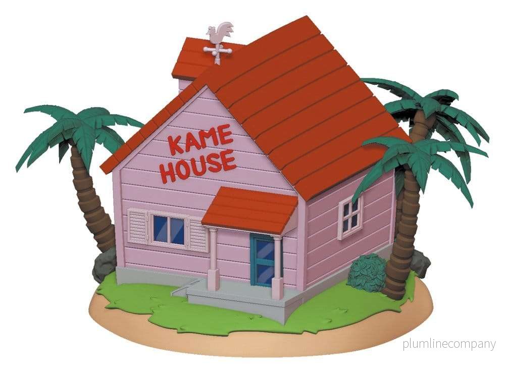 Dragon Ball: Sparbössa Kame House, 22 cm hög Dragon Ball: Sparbössa Kame House, 22 cm hög