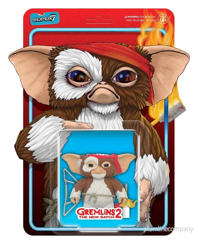 Gremlins ReAction Actionfigur Gizmo (Stridsredo Karaktärskort) 23 cm Gremlins ReAction Actionfigur Gizmo (Stridsredo Karaktärskort) 23 cm
