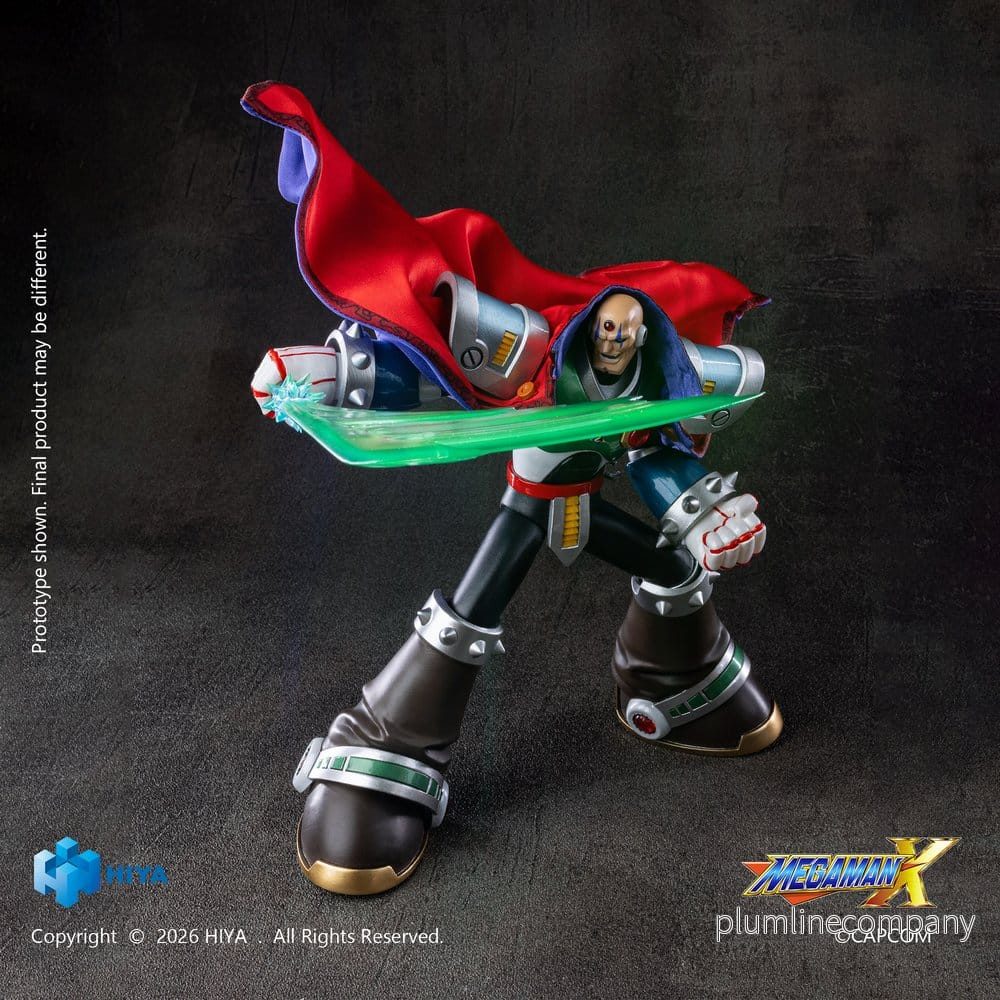 Mega Man X Sigma Detaljerad Actionfigur i Basic-serien, 18 cm - Bild 3