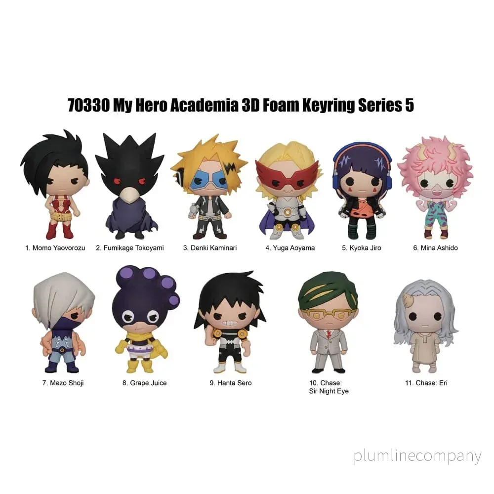 My Hero Academia 3D Foam Bag Clips Serie 5 Display (24) - Bild 3