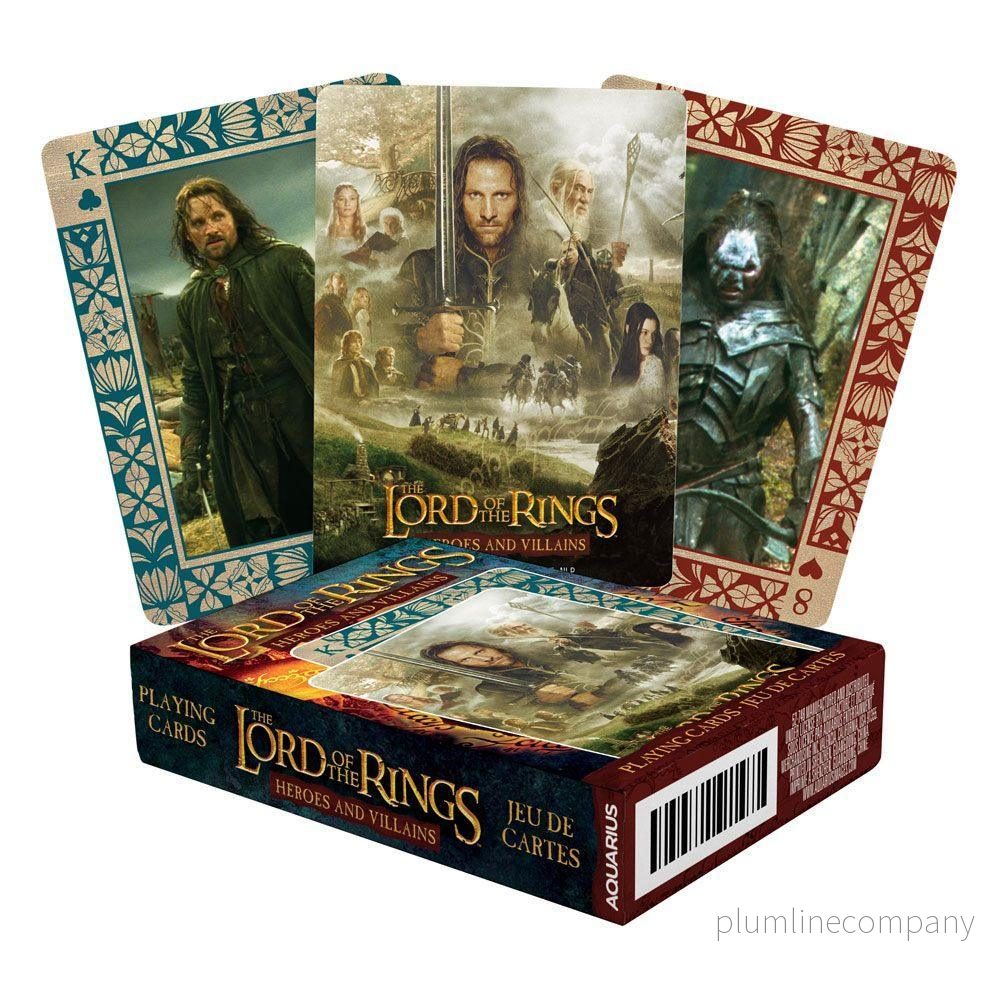 Lord of the Rings Spelkort – Hjältar och Skurkar Lord of the Rings Spelkort – Hjältar och Skurkar