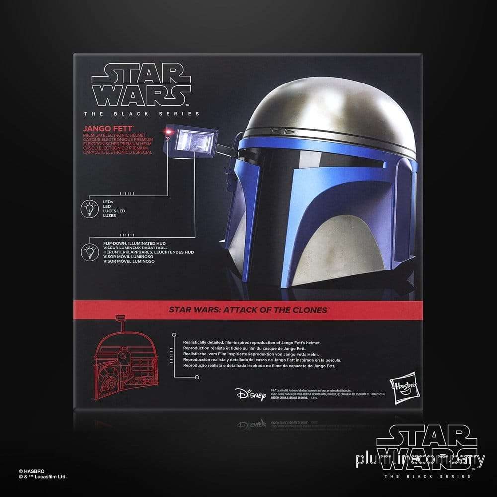 Star Wars Episode II Black Series Elektronisk hjälm Jango Fett - Bild 2