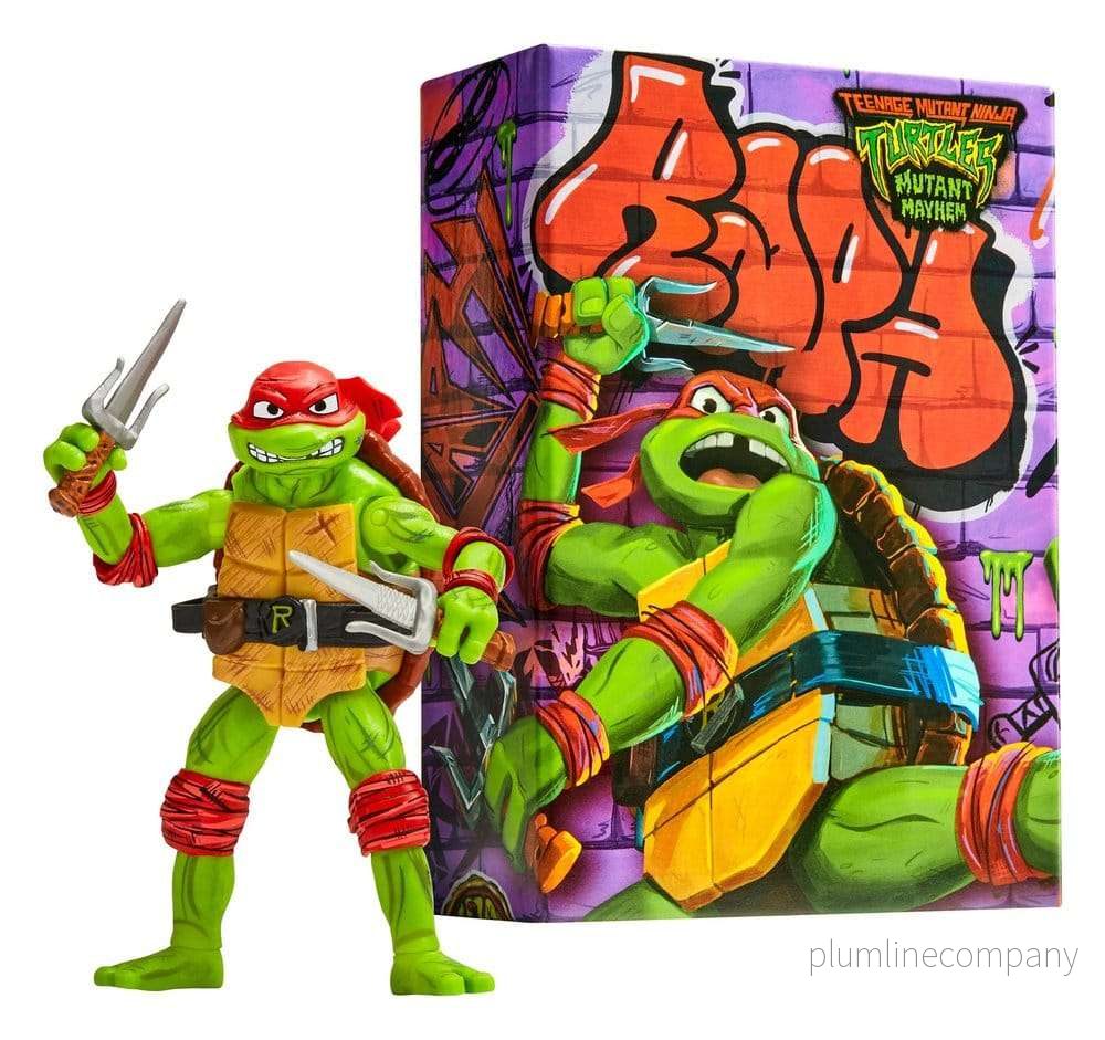 Teenage Mutant Ninja Turtles: Mutant Mayhem Actionfigur Comic Con Raphael 18 cm Teenage Mutant Ninja Turtles: Mutant Mayhem Actionfigur Comic Con Raphael 18 cm