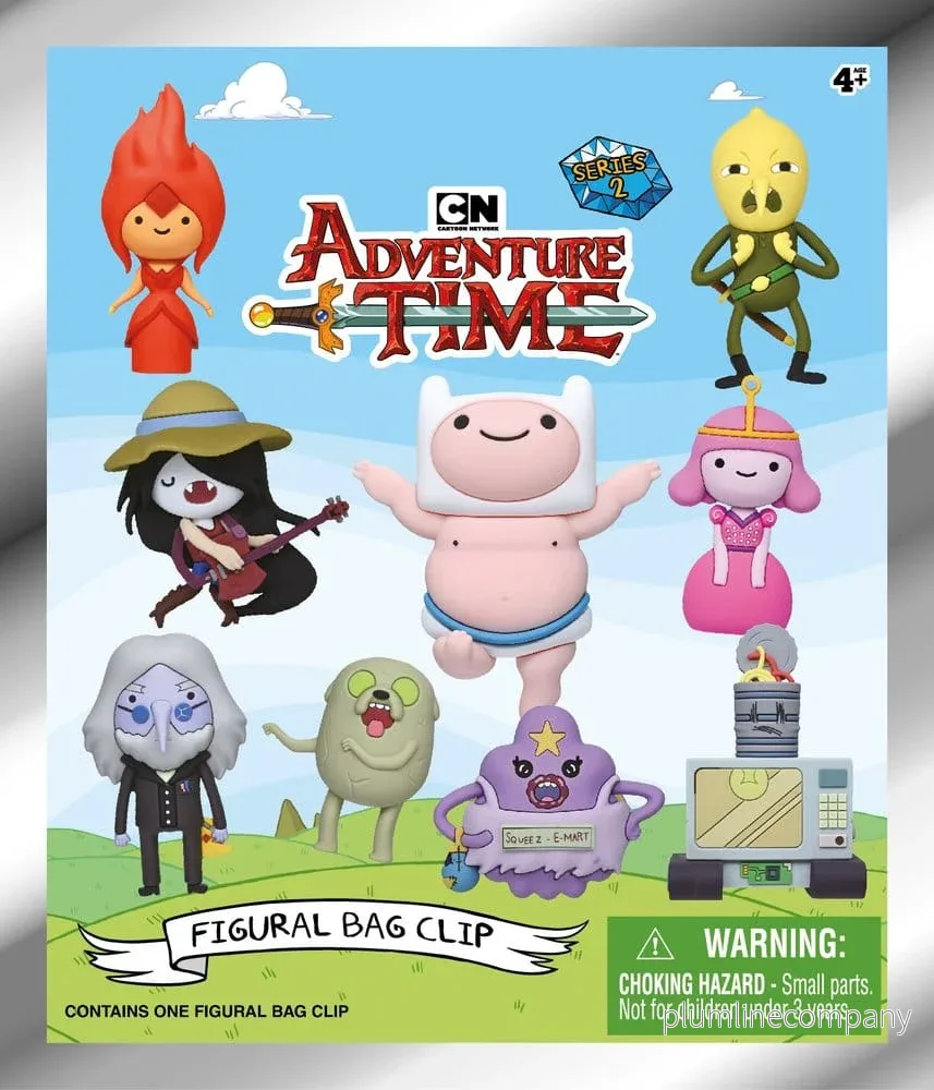 Adventure Time 3D PVC Bag Clips Series 2 blind bag-display (24) - Bild 3