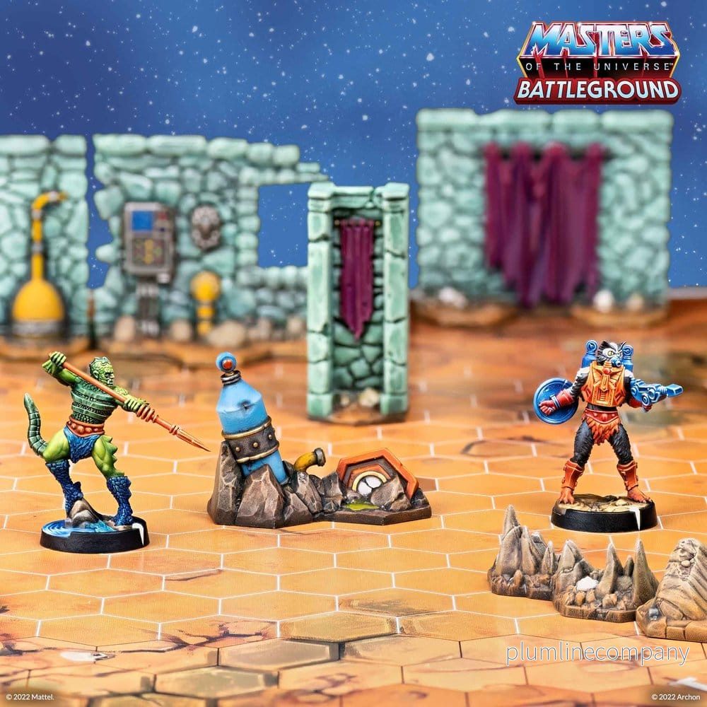 Masters of the Universe: Battleground Miniatyrspel Våg 3: Ondskans Krigare Fraktion *Engelsk Version* - Bild 2
