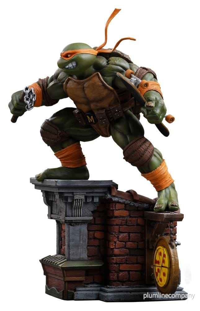 Teenage Mutant Ninja Turtles Art Scale Figur 1/10 Michelangelo Släppt Fri 24 cm - Bild 3