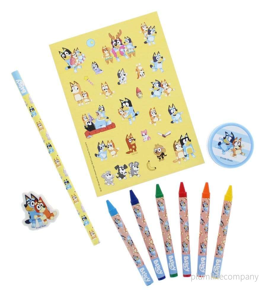 Bluey 11-delars set med skrivartiklar - Bild 3