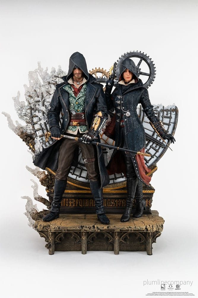 Assassin's Creed staty 1/4 Animus Jacob & Evie Frye 62 cm - Bild 2