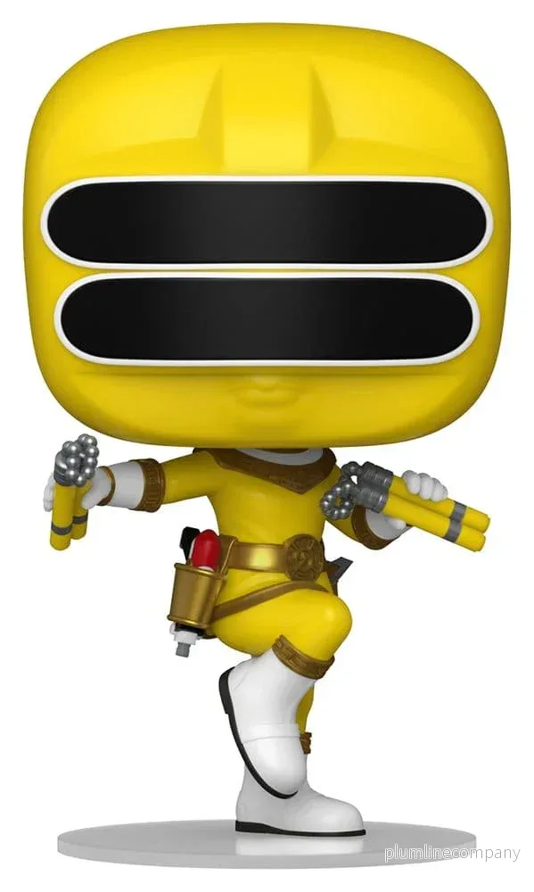 Power Rangers Zeo POP! Movies Figurer Zeo Ranger Yellow 9 cm