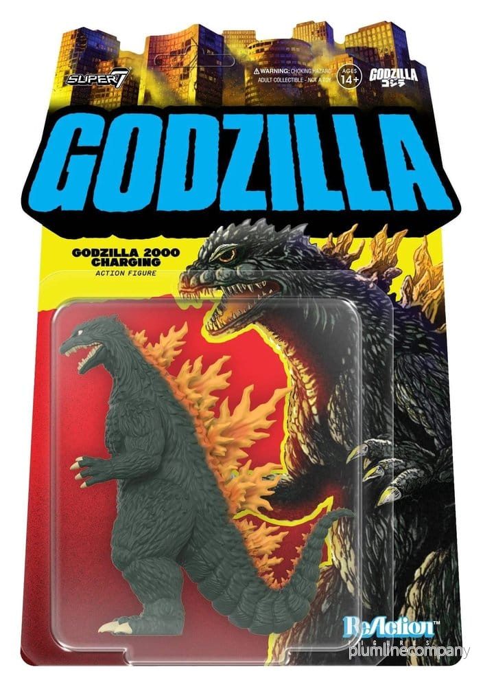 Godzilla Toho ReAction Actionfigur Godzilla (2000, Anfallande) 24 cm Godzilla Toho ReAction Actionfigur Godzilla (2000, Anfallande) 24 cm