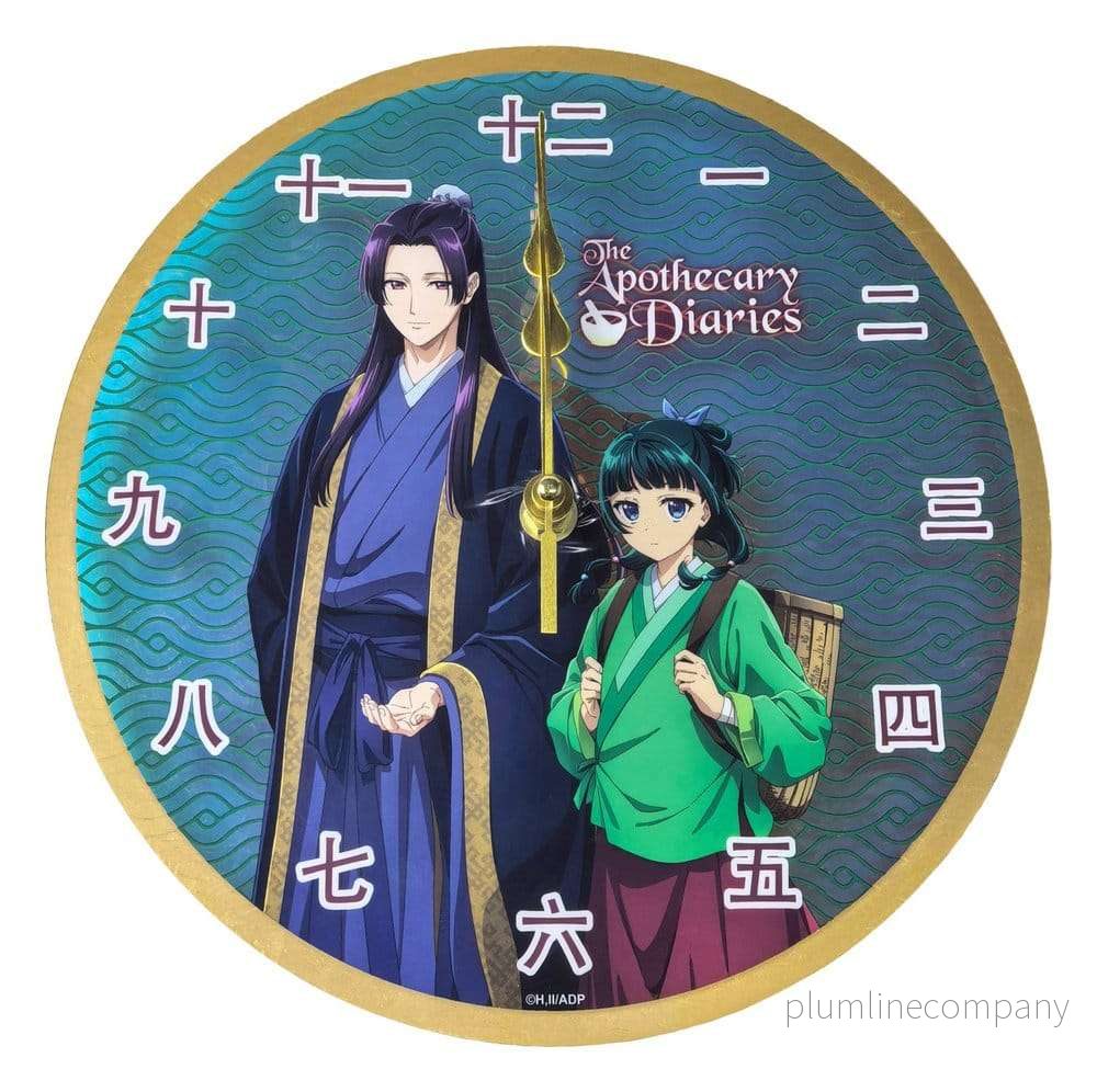 The Apothecary Diaries Väggklocka i akryl Maomao & Jinshi Holographic 24 x 24 cm The Apothecary Diaries Väggklocka i akryl Maomao & Jinshi Holographic 24 x 24 cm