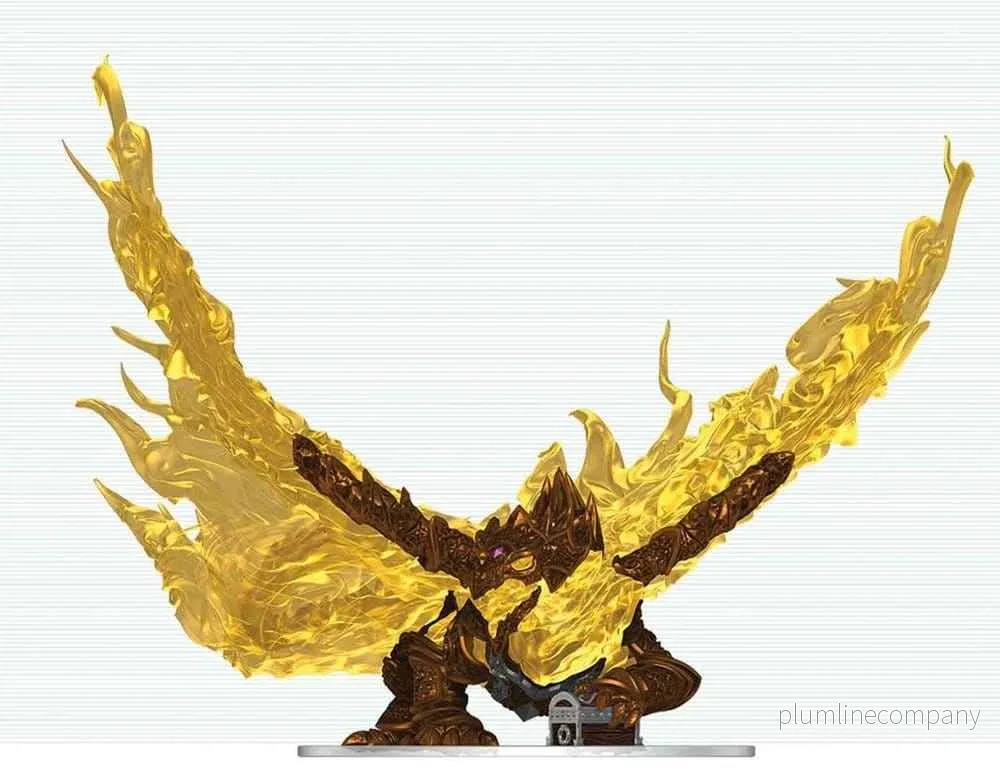 D&D Ikoner i Rimliga Världar Målat Och Monterat Miniatyr Ihålig Drake 18 cm D&D Ikoner i Rimliga Världar Målat Och Monterat Miniatyr Ihålig Drake 18 cm