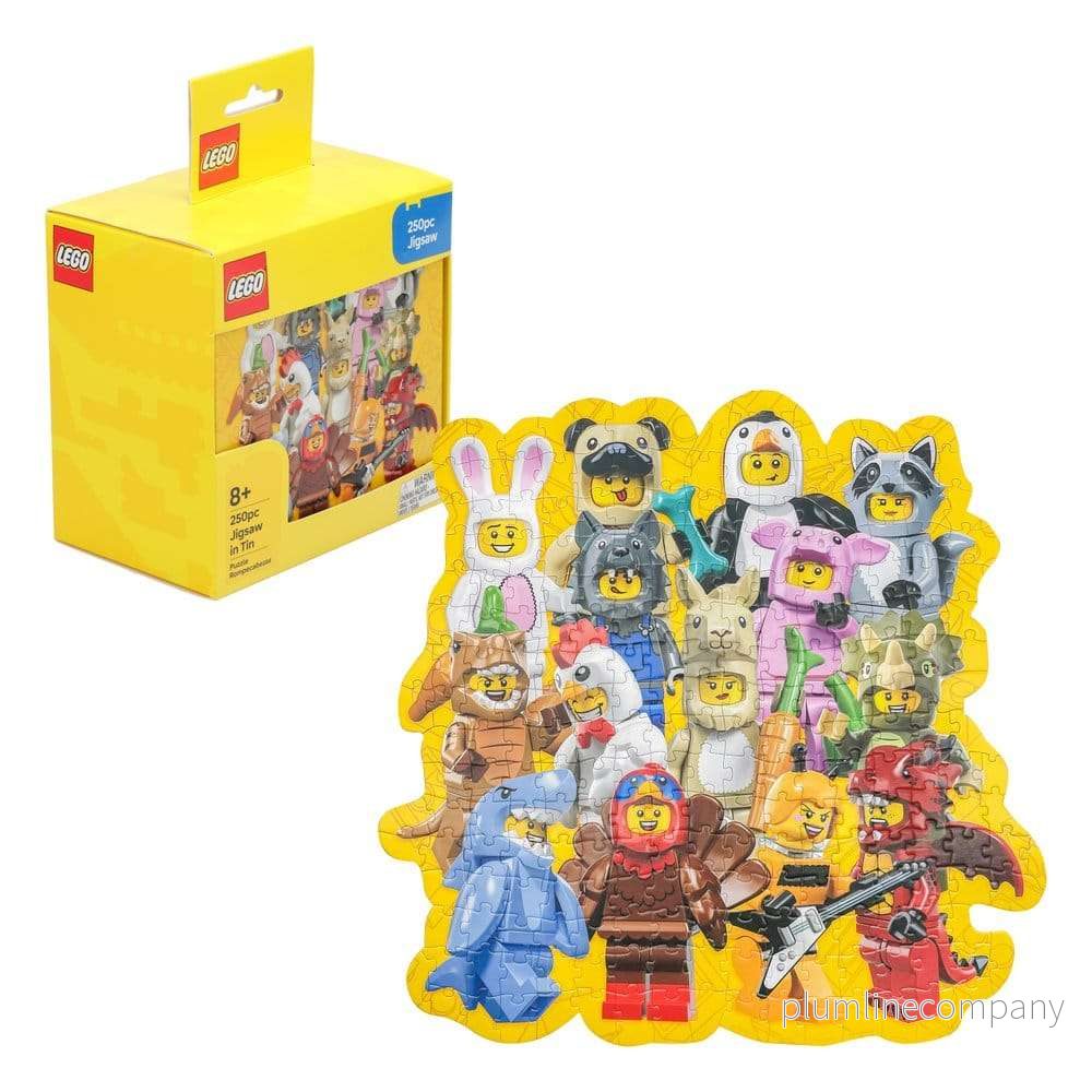 Lego pussel i plåtburk (250 bitar) - Bild 2