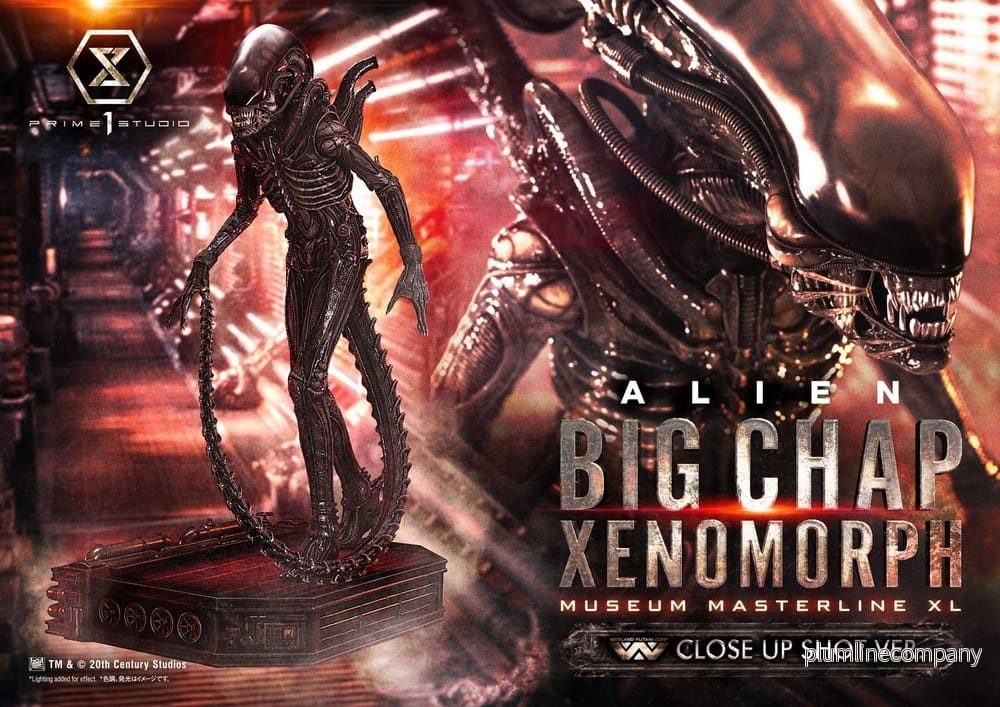 Alien (film) Museum Masterline XL staty 1/3 Big Chap Xenomorph Close Up Shot Ver. 100 cm - Bild 2