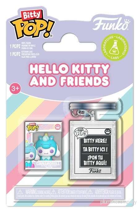 Sanrio Bitty POP! & Accessory vinylfigurer 2-pack Cinnamoroll med KCHN, 2 cm