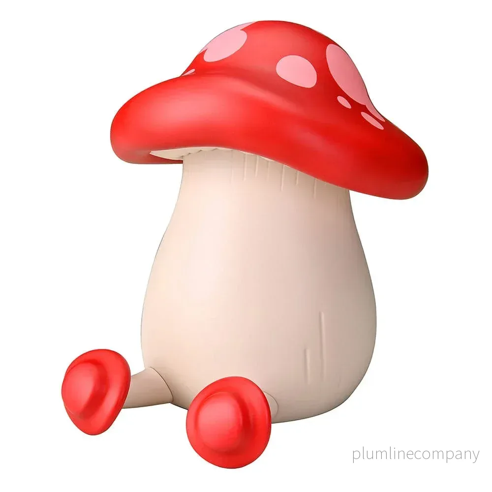 Läckra i Dungeon Mjuk Vinyl Figur Gående Svamp Röd 15 cm Läckra i Dungeon Mjuk Vinyl Figur Gående Svamp Röd 15 cm