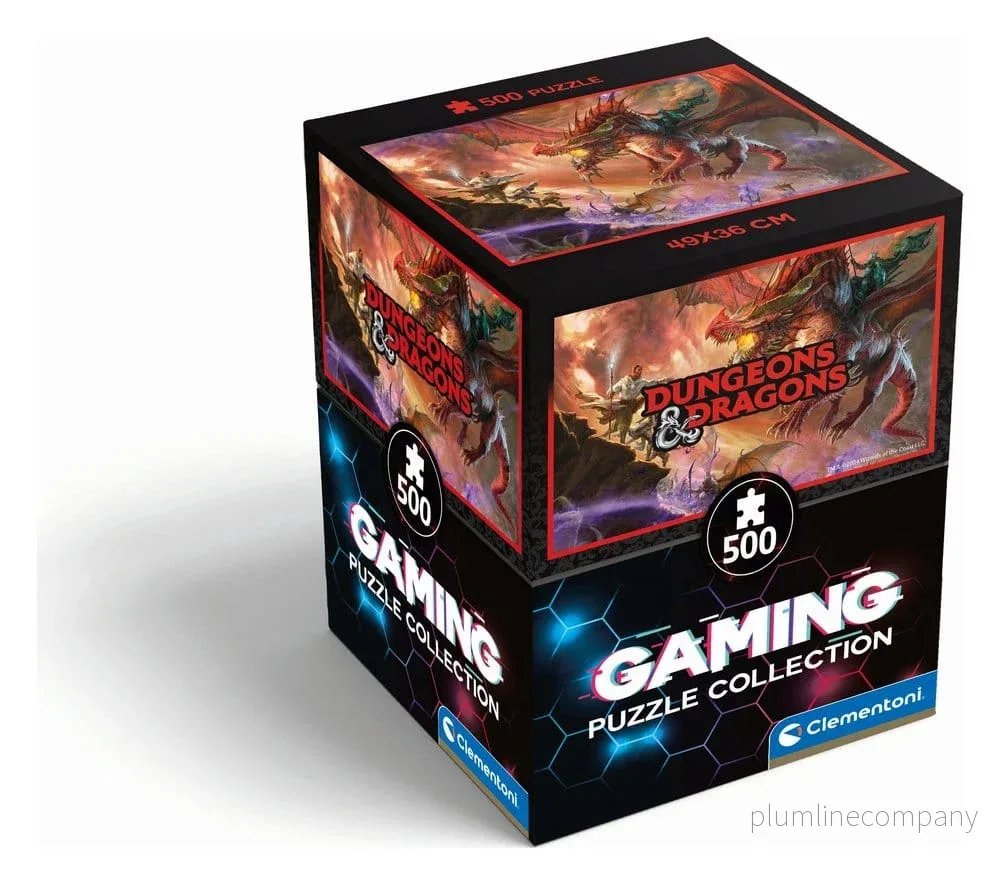 Dungeons & Dragons Gaming Puzzle Collection pussel Drakattack (500 bitar) Dungeons & Dragons Gaming Puzzle Collection pussel Drakattack (500 bitar)