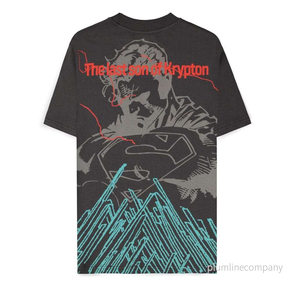 DC Comics T-shirt Superman Dark Grey Son of Krypton - Bild 2