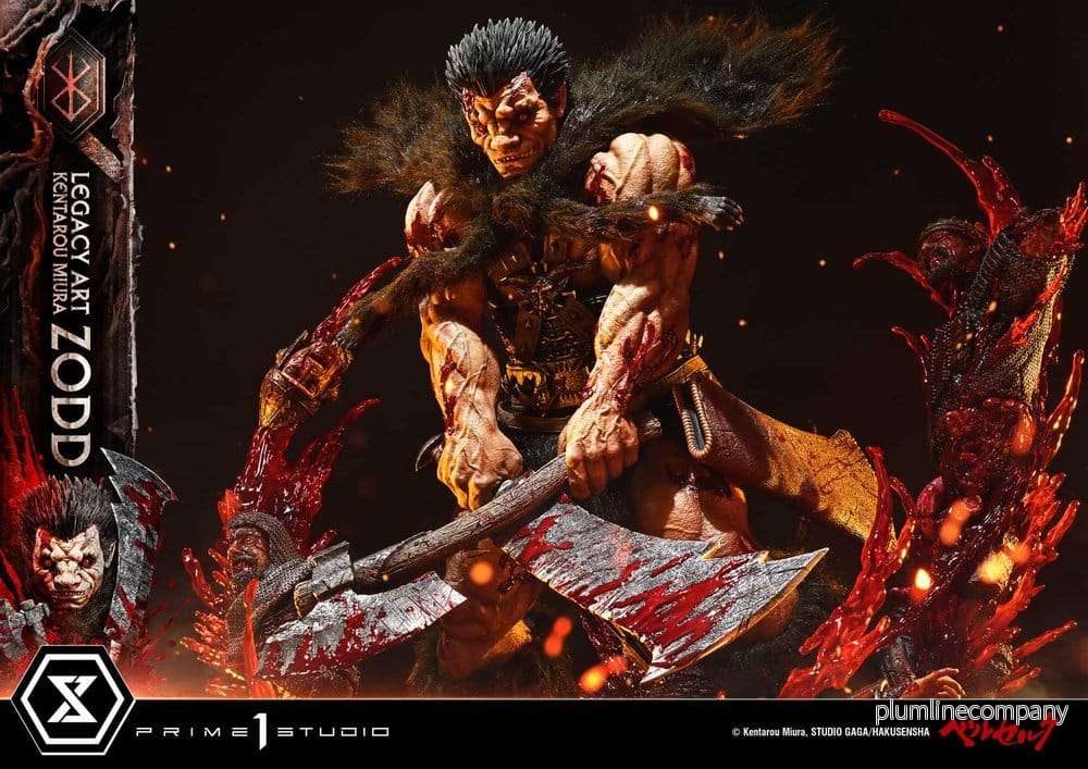 Berserk Legacy Art "Kentarou Miura" Statue 1/4 Zodd 88 cm - Bild 3